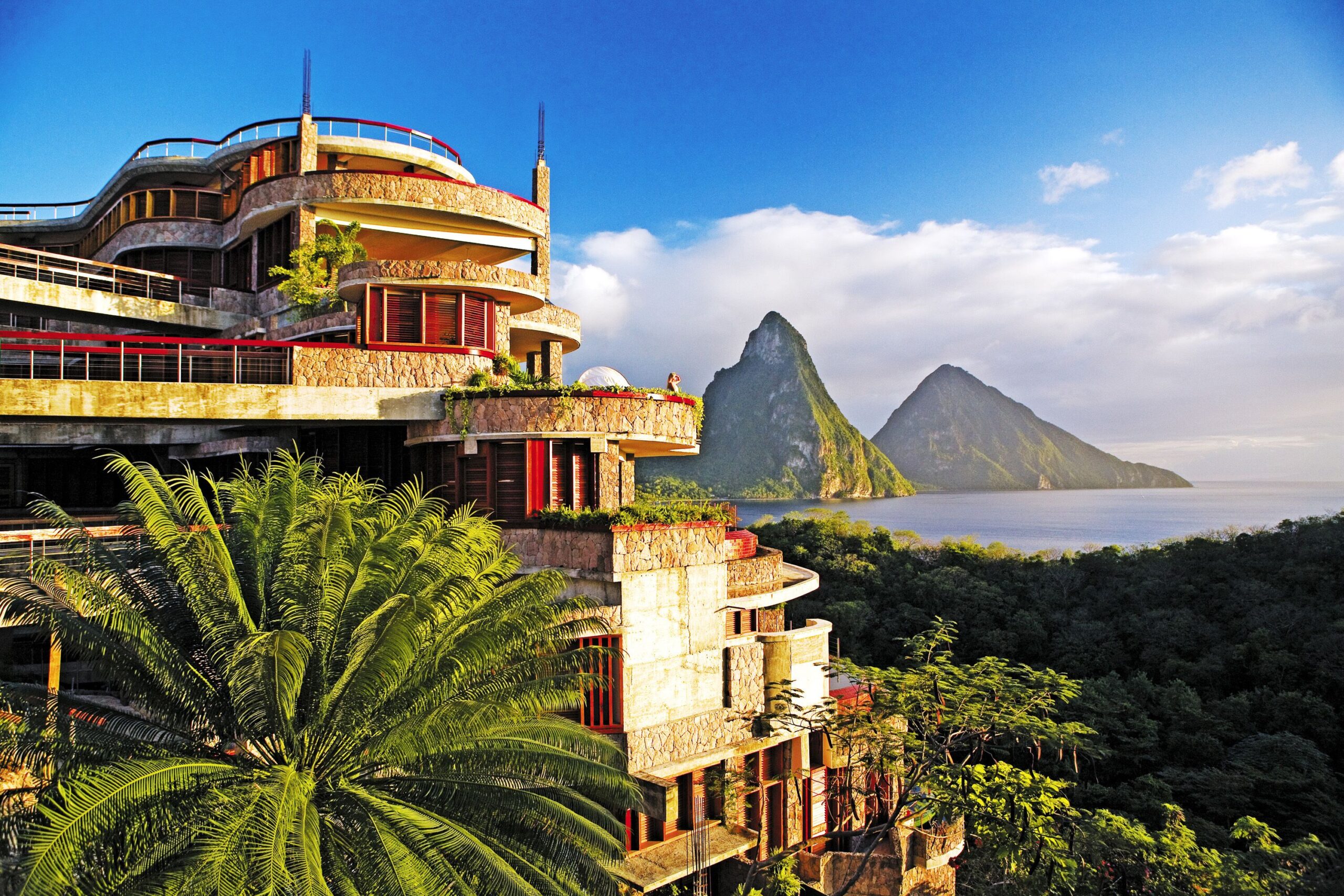 The most dramatic open-air luxury sanctuary in the Caribbean