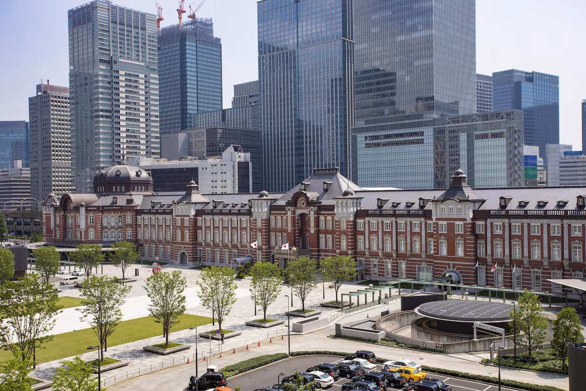 The Luxury Hotel Inside Tokyo Station